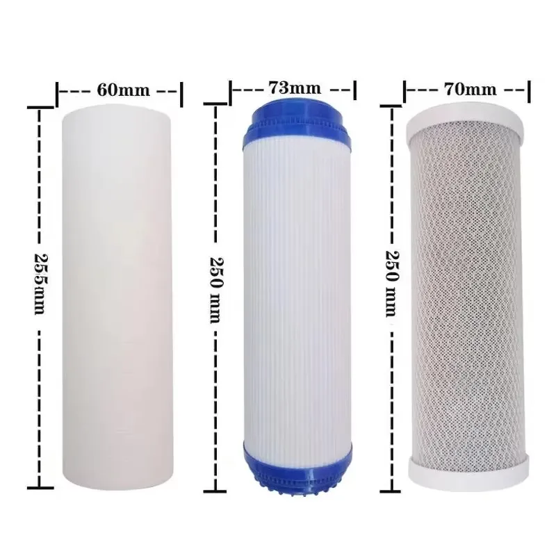10-дюймовый фильтр для очистки воды UDF гранулированный с активированным углем +