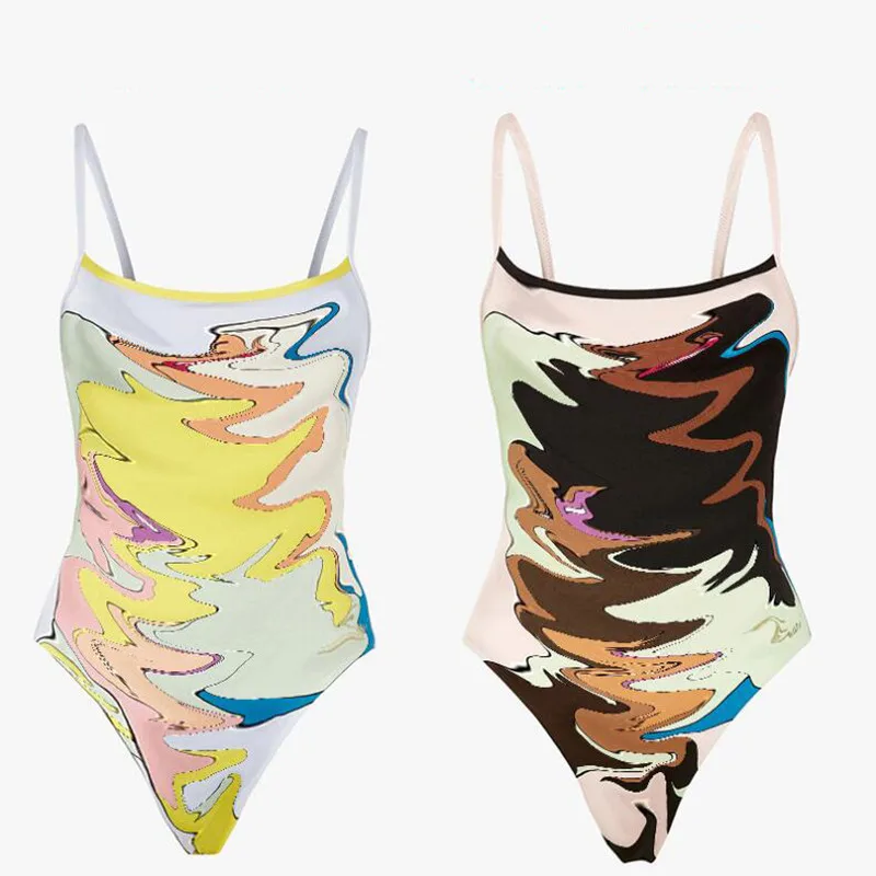 

2022 Super Hot Beauty Design Sexy Beach One-piece Swimsuit Fashion Summer