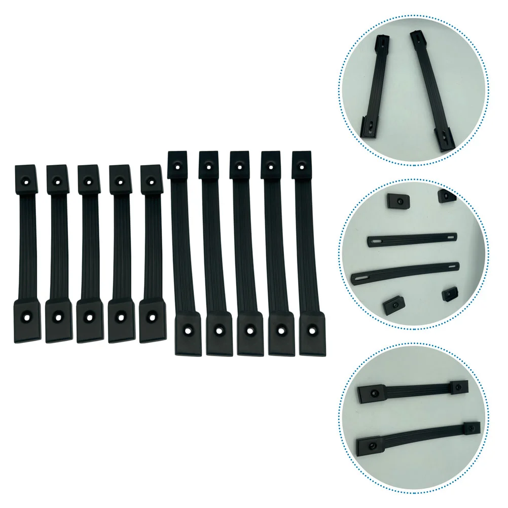 

10Pcs Durable Sturdy Speaker Accessories Subwoofer Handle Speaker Cabinet Handle