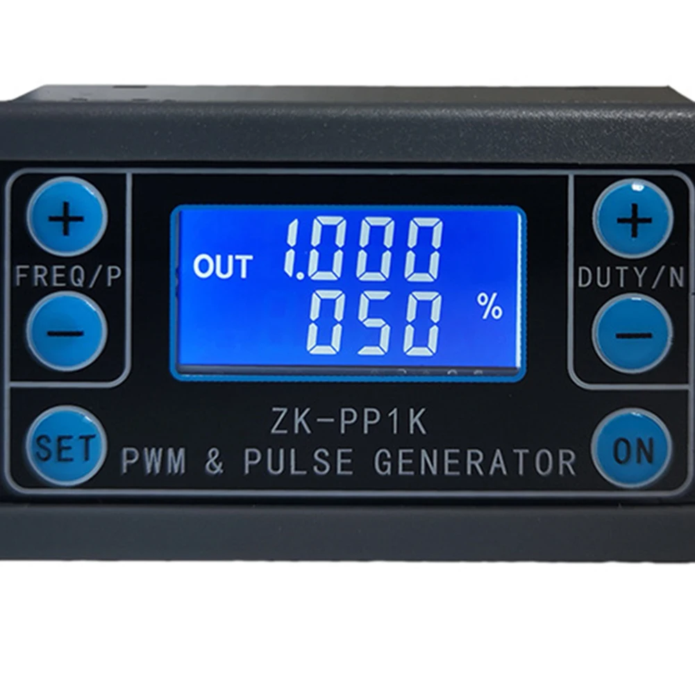

ZK-PP1K двухрежимный ЖК PWM генератор сигналов 1-канальный 1 Гц-150 кГц ШИМ импульсная Частота Рабочий цикл регулируемый квадратный генератор волн