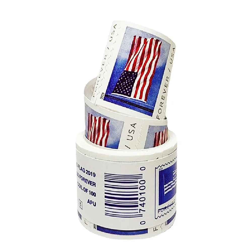 

Flag Stamps - Forever 2017/2018/2019 (100 Pieces/Roll), Home/Office/New Wholesale