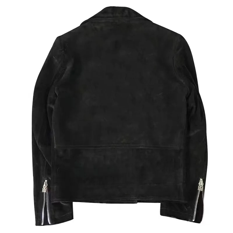 

NIGO Cowhide Nubuck Leather Jacket Coat #nigo6789