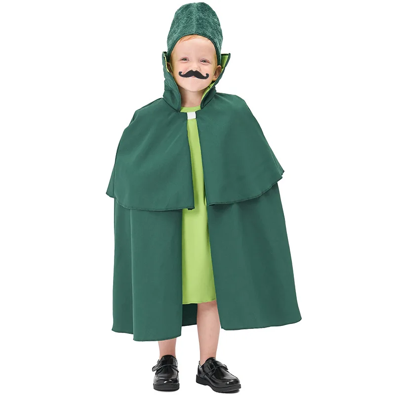 

Children's Halloween Cosplay Drama Soldier Costume Bearded Guard Suit