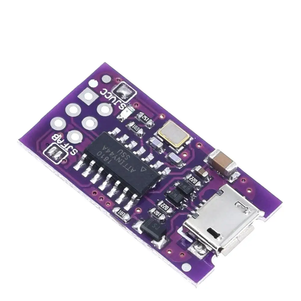 Micro USB Tiny AVR ISP ATtiny44 ATTiny45 ATTiny85 USBTinyISP модуль программатора для IDE загрузчика