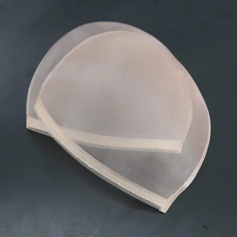 5 шт. моно-основа для изготовления парика, крышка, швейцарские кружева для волос, аксессуары для топпера, закрывающие базовые сетки, 6x6, моно-сетка, прозрачная