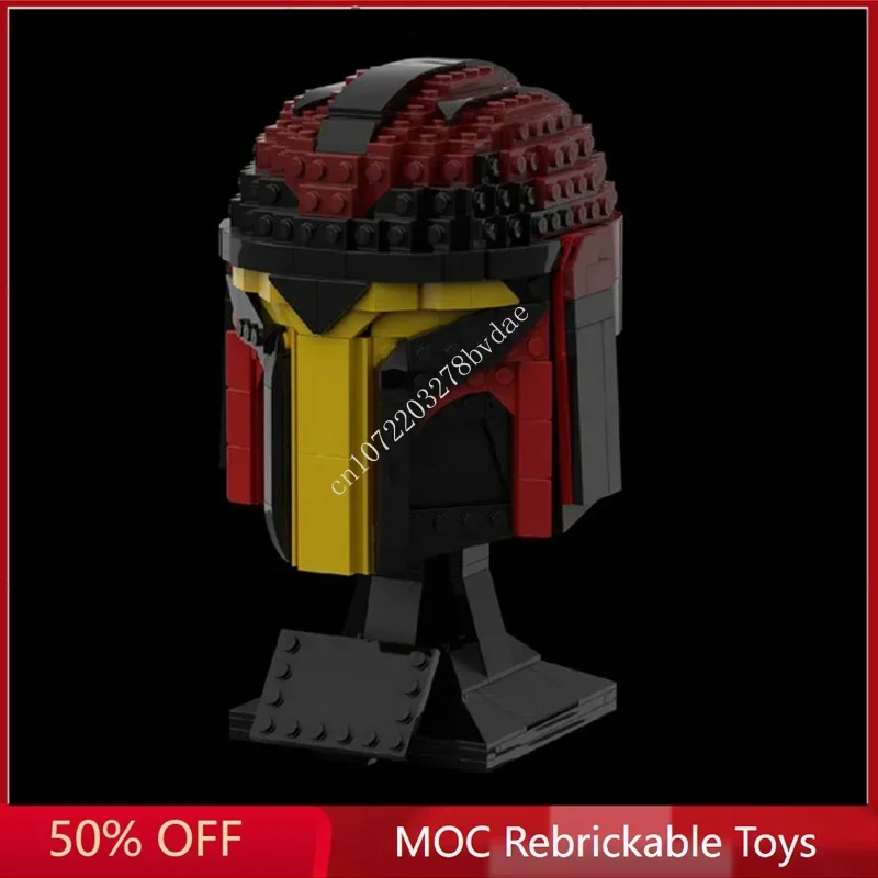 592 шт. Star Plan MOC шлем Rook Kast космический корабль боевая модель строительный блок