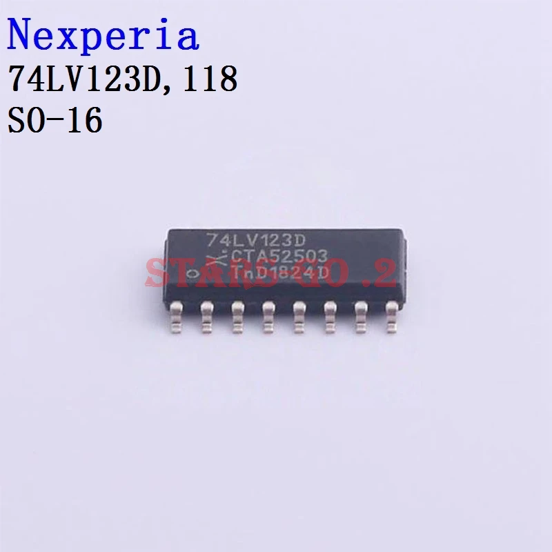 

10PCS/100PCS 74LV123D 74LV123PW Monostable Multivibrators