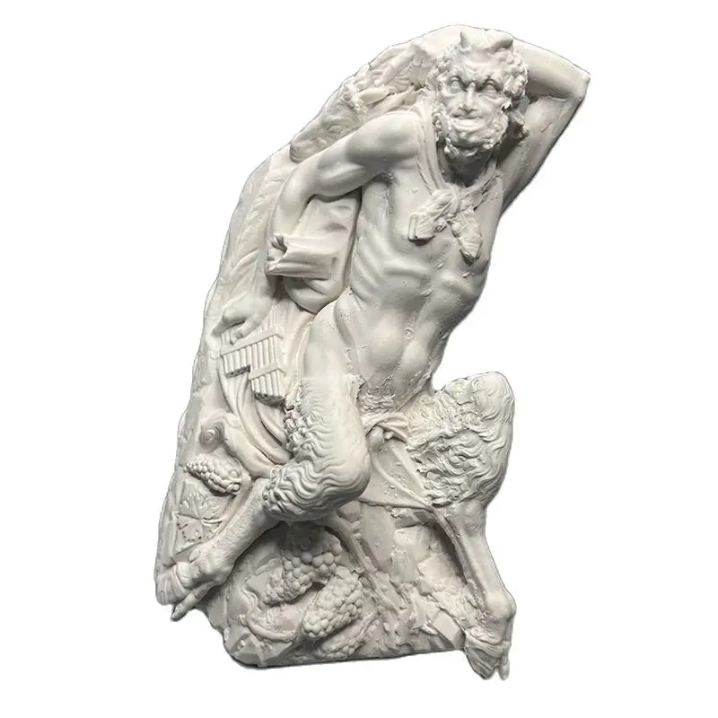

13cm Ancient Greek mythology sculpture retro Roman plaster statue Senior birthday gift furniture pieces