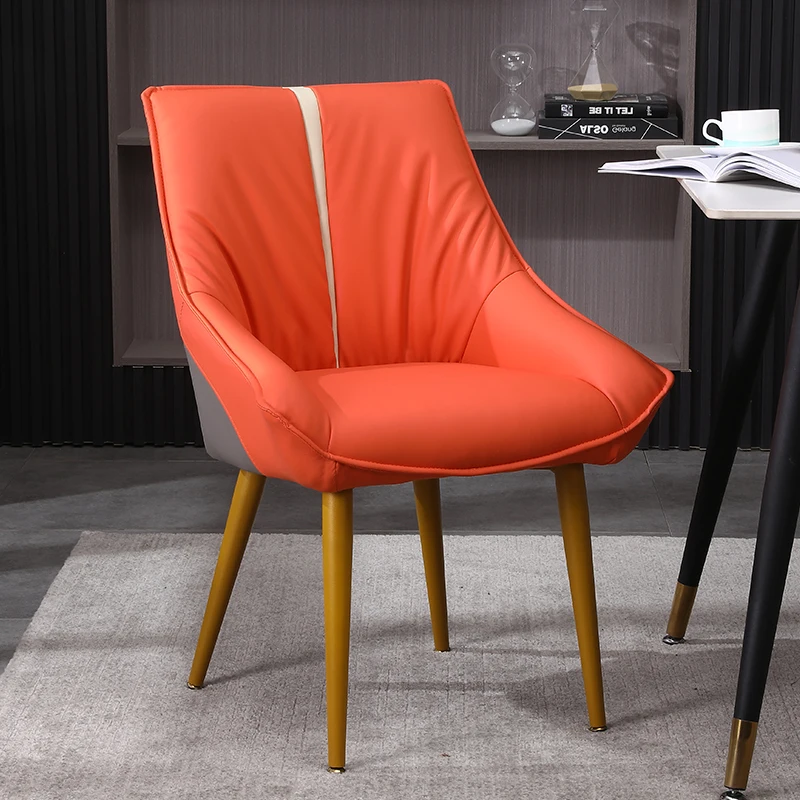 

Modern Beautiful Dining Chairs Luxury Designer Lazy Mobile Dining Chairs Chaise Lounge Bedroom Sillas De Comedor Home Ornament