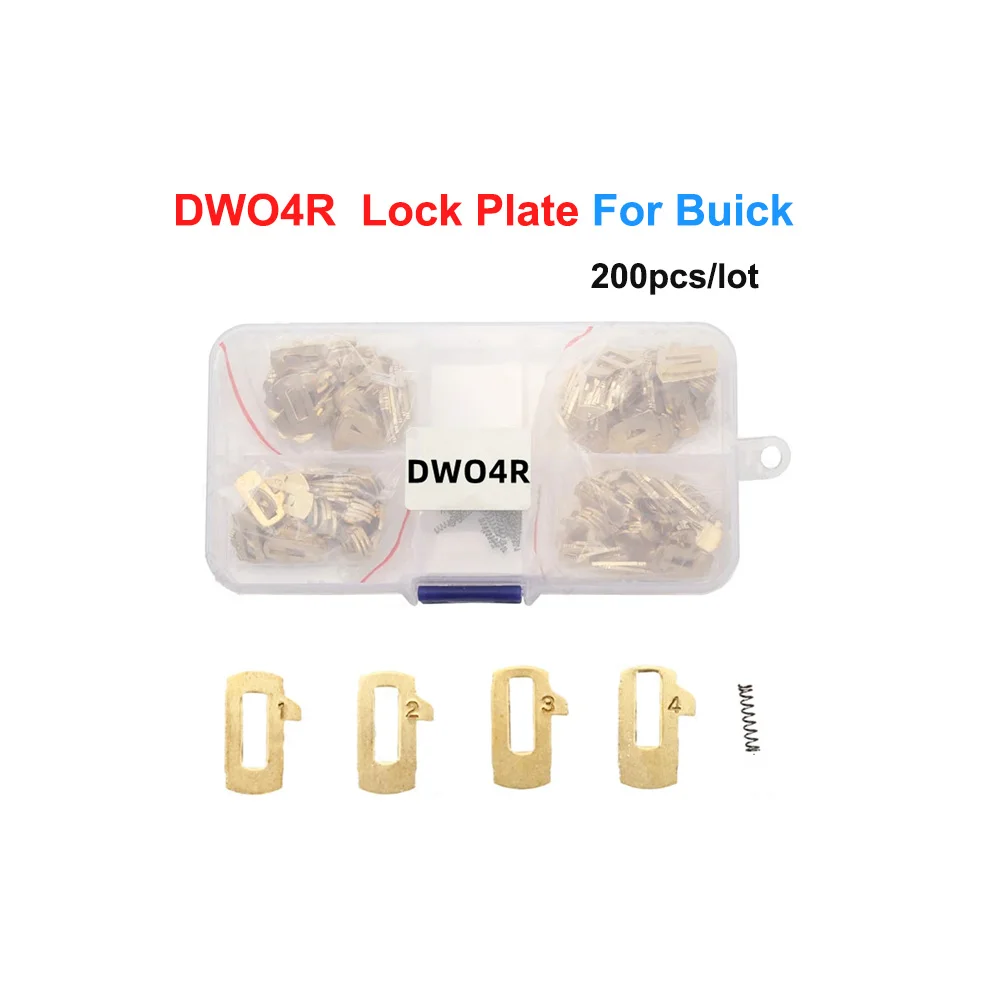 

200 шт., латунная пластина для замка автомобиля, для ремонта замков GM Buick Excelle DW04R