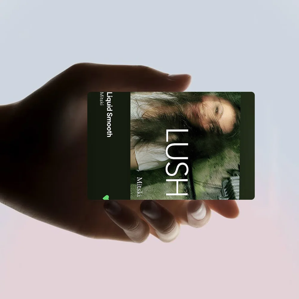 Певица M-Mitski наклейки мультфильм кредитная карта Visa дебет банка зарядная автобус