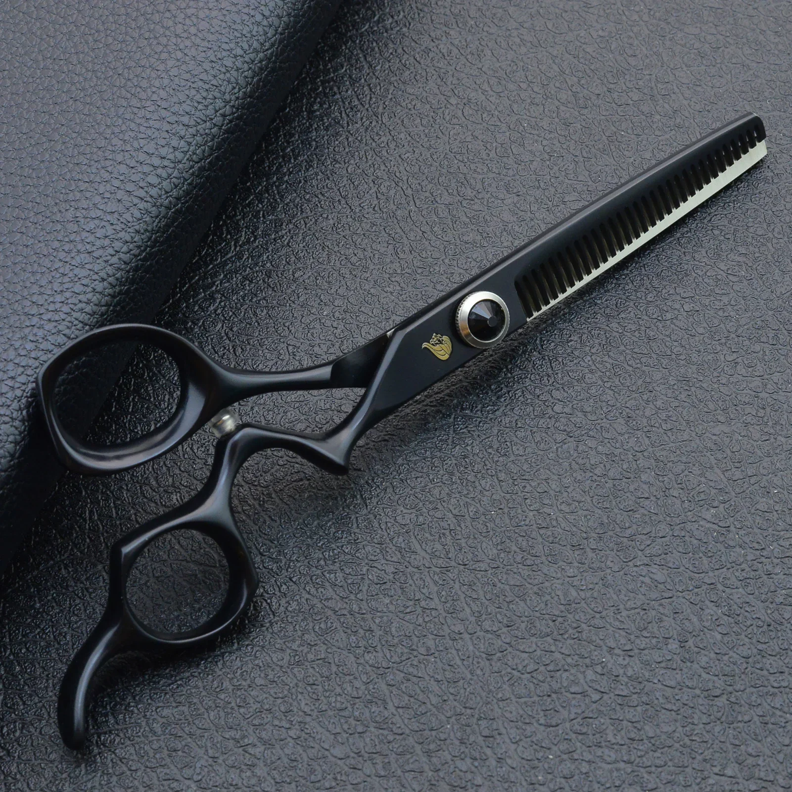 5 6 0 &quotчерные Парикмахерские ножницы для волос стрижка парикмахерской