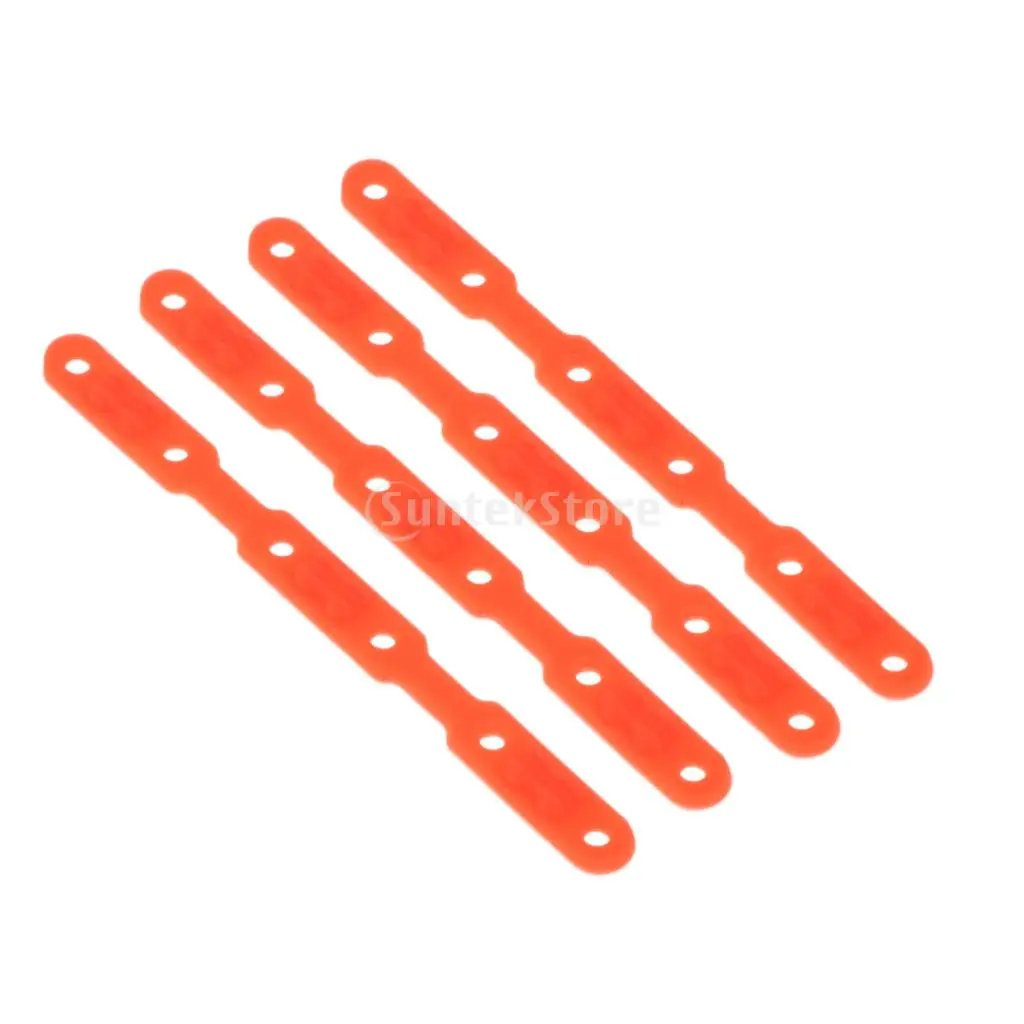 

4 шт., мягкие силиконовые кольца для ракетки для бадминтона