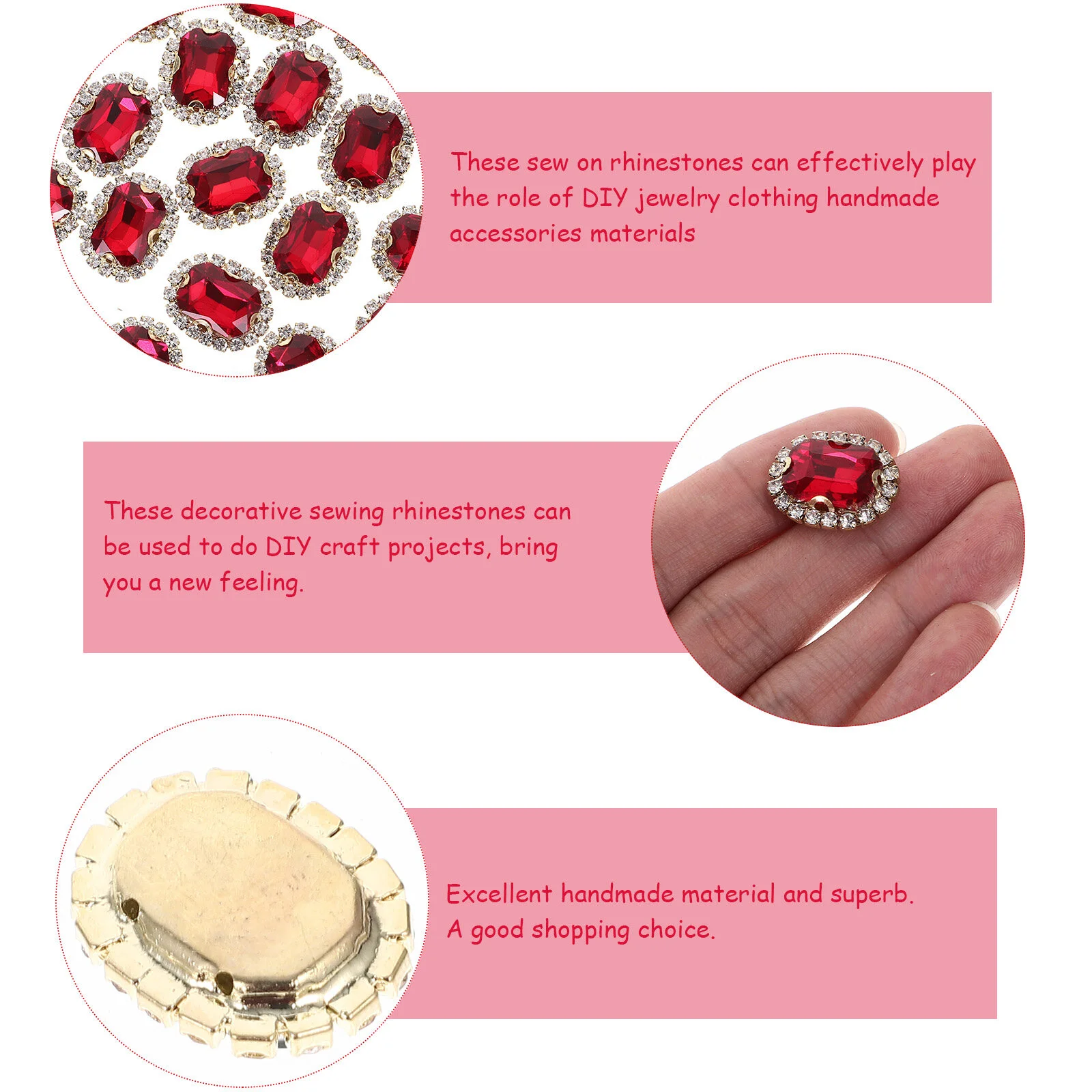 

Apparel Garment DIY Materials Dress Decors Exquisite Small Rhinestones Clothes Clothing Craft