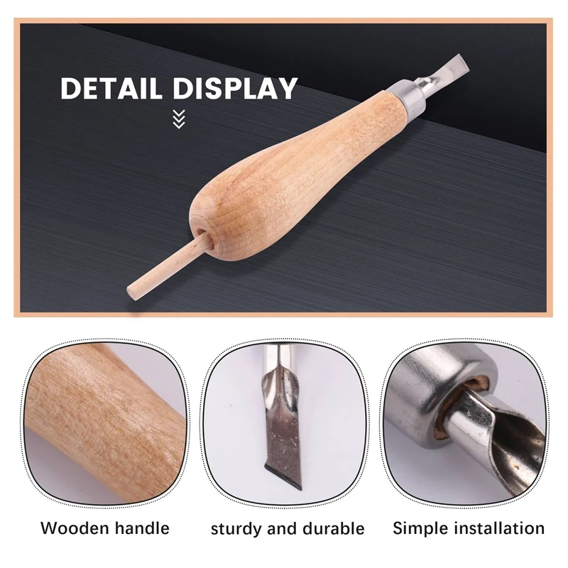 Инструменты для резьбы по резиновым штампом Lino Block с 5-лезвием набор инструментов