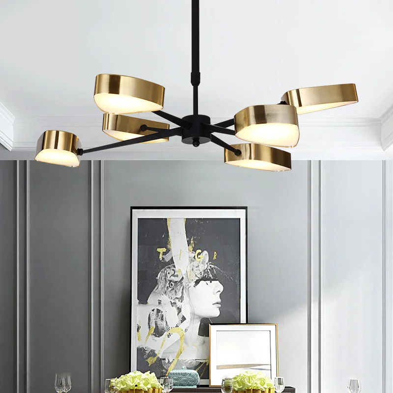 

nordic led crystal light ceiling deco maison christmas decorations for home chandeliers ceiling lustre suspension