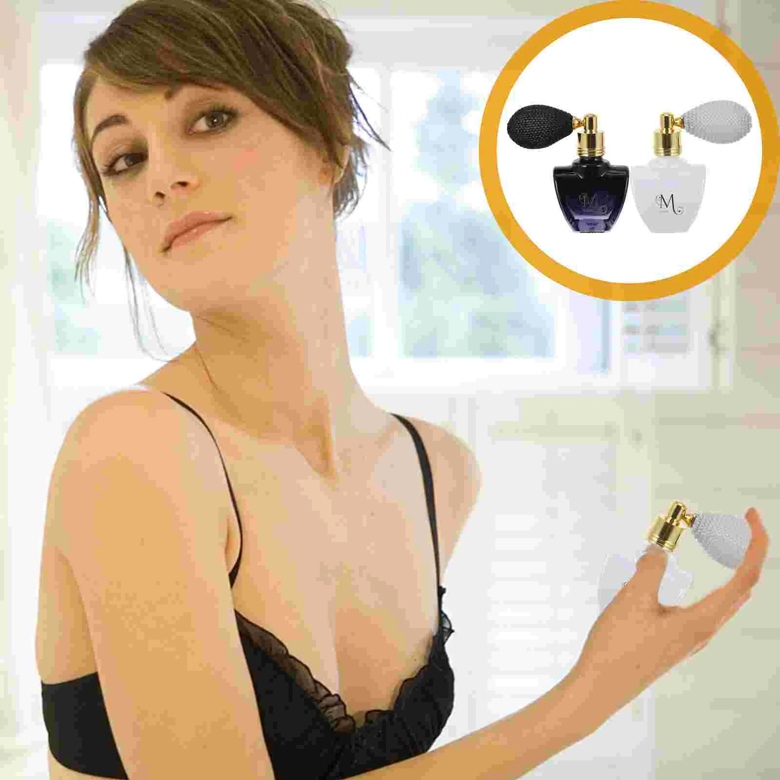 

2pcs Perfume Atomizer Refillable Aromatherapy Atomizer 10ml Perfume Container