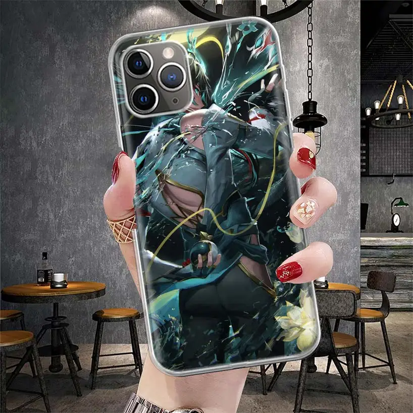 Honkai Star Rail Dan Heng мягкий чехол для телефона IPhone 11 13 16 Pro MAX 15 + 14 Plus 12 Mini X XS Apple 8 7 SE Fundas Coque