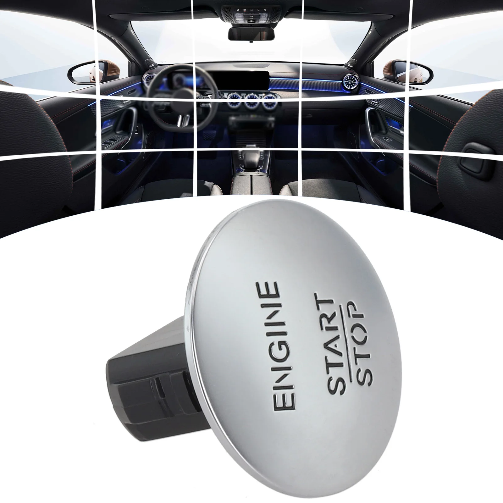 Кнопка запуска двигателя остановки кнопка без ключа долговечность и надежность