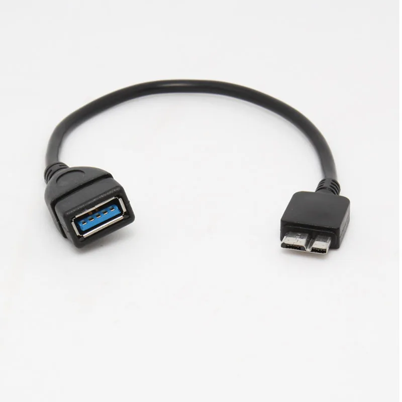 Фото Подходит для кабеля Micro USB 3.0 OTG, подключенного к USB-флеш-накопителя, жесткого диска, соединительного кабеля S5, кабеля для передачи данных Sam-Sung Note3OTG №4