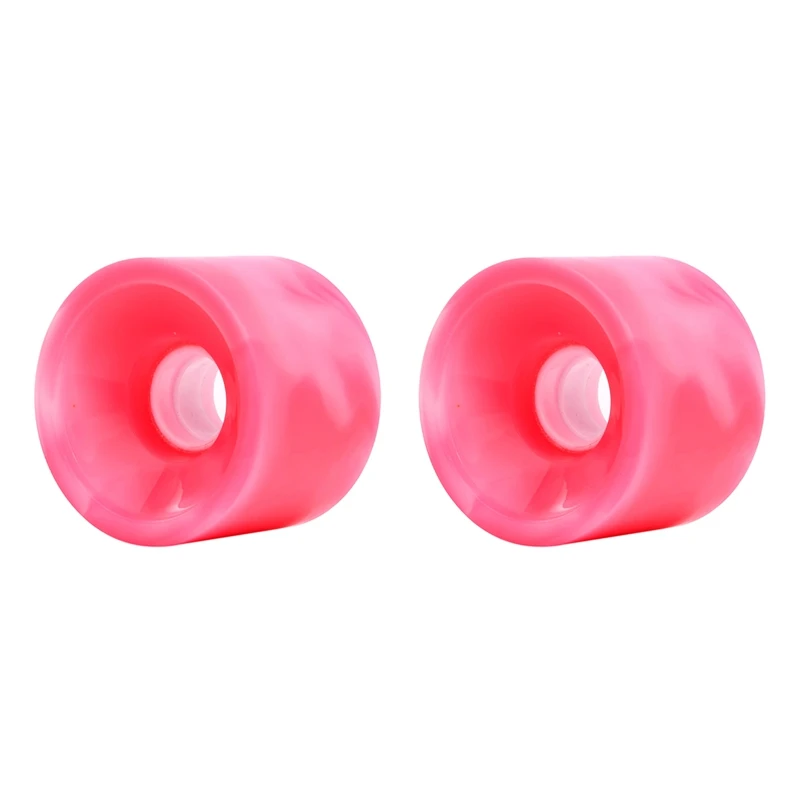 

2Pcs 70X51mm Surf Skateboard Wheels Outdoor 84A Hardness No Bearings Sliding Soft Skate Board 2 Wheels