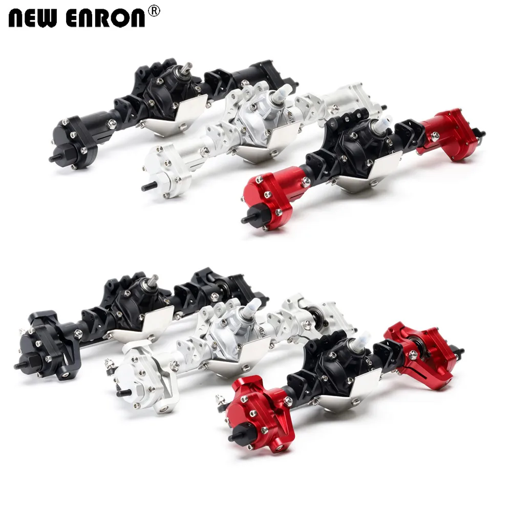 

NEW ENRON Aluminum Alloy Complete Front & Rear Portal Axle Protector 8T/30T Upgraded for RC 1/10 Rock Axial SCX10 II 90046 90047