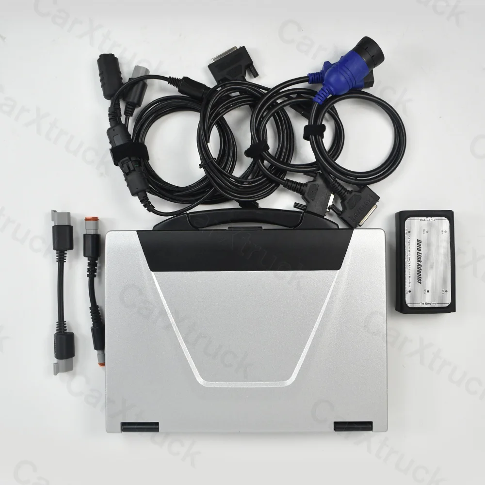 

For Cu-mmins INLINE 6 data link inline 6 diesel vehicle diagnostic tool inline 6 diagnostic tools with toughbook cf52 laptop