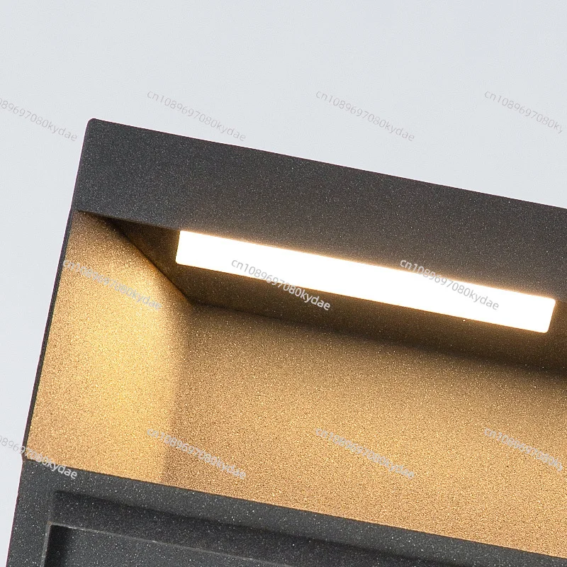 VZVI солнечный светодиодный светильник уличный садовый колонна головной забор