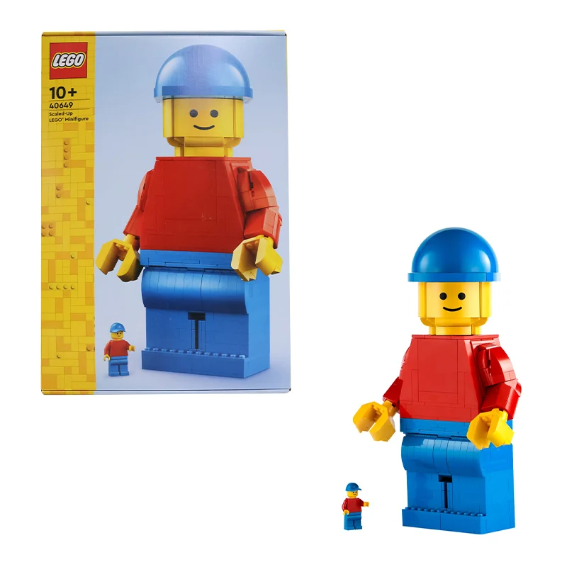 Конструктор LEGO 40649 увеличенная версия фигурка Lego мужской пазл фотоигрушка