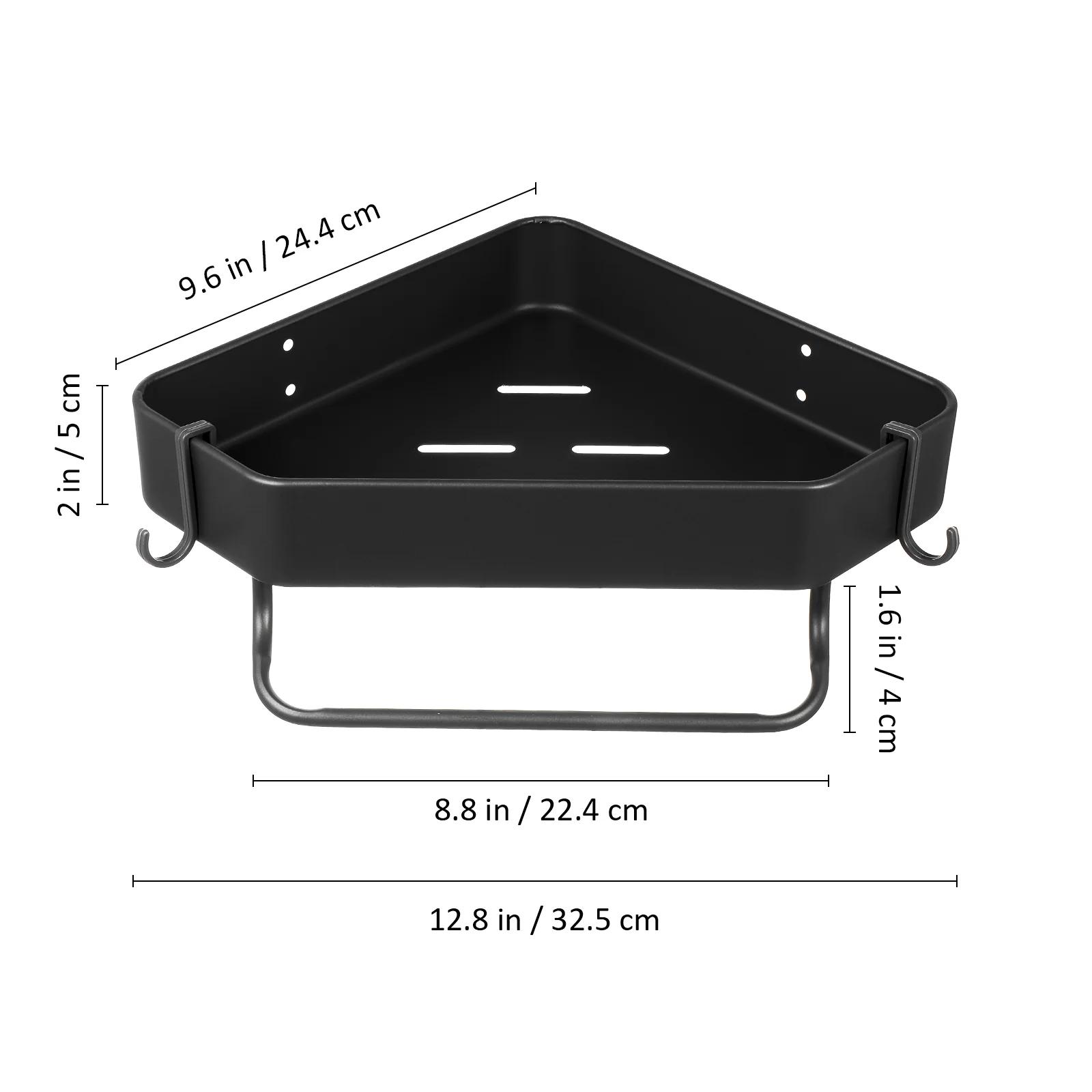 Полка для ванной комнаты держатель полотенец угловой органайзер душа гель