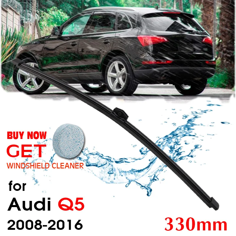 

BROSHOO автомобильные задние щетки стеклоочистителя для Audi Q5 (2008-2016) стеклоочистителя 330 мм, автомобильные аксессуары для лобового стекла