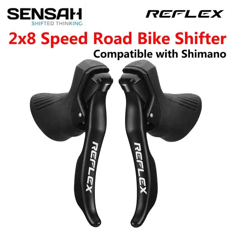 SENSAH Road STI переключатели передач велосипеда 2x7 2x8 2x9 2x10 2x11Speed рычажный тормозной