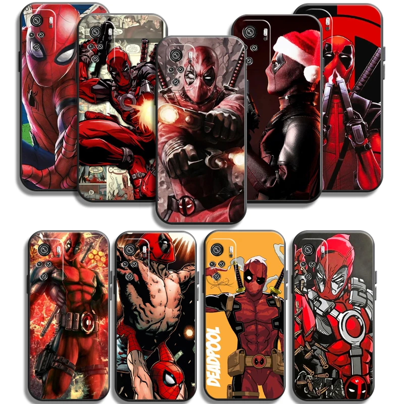 

Marvel Wade Winston Wilson Phone Cases For Xiaomi Redmi 9AT 9 9T 9A 9C Redmi Note 9 9 Pro 9S 9 Pro 5G Funda Carcasa Coque