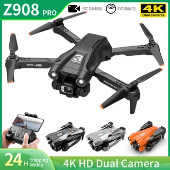 2023 Z908 Pro Mini Drone 4k Profesional Helicopter RC Quadcopter 4K Camera Drones RC Dron Obstacle Avoidance Drone With Camera 1