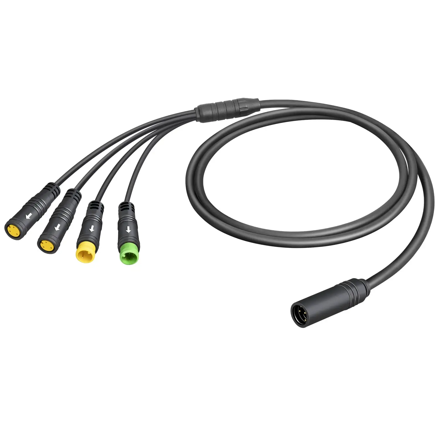 

1T4 Cable Wiring Harness for Bafang BBS01 BBS02 BBSHD Mid Drive Motor Display Brake Thumb Throttle Waterproof Connector