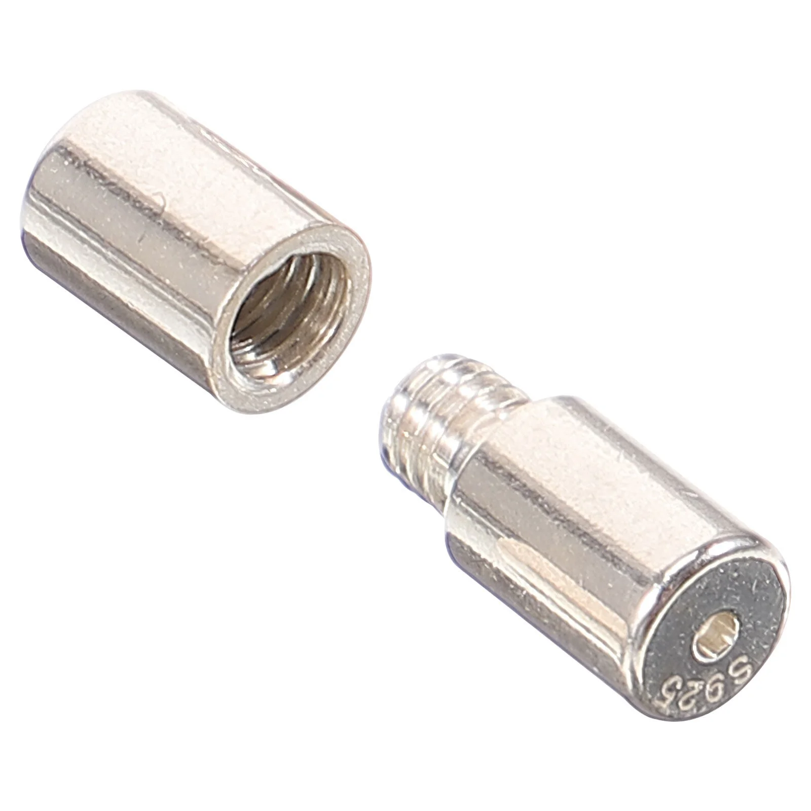 Connector Buckle Screw Buckles Jewelry Necklace Silver Clasp Connectors Tools DIY Accessories