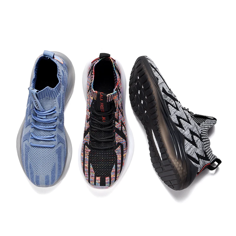 Designer New Men Running Shoes Outdoor Breathable Athletic Sport Shoes High Quality Comfortable Soft Jogging Sneakers Zapatillas