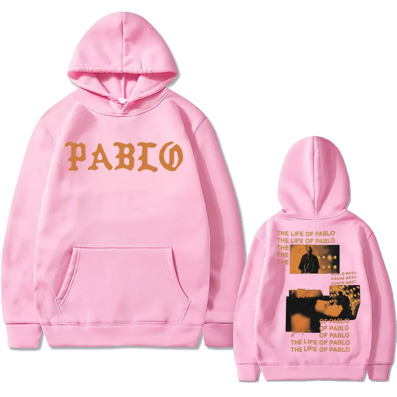Толстовка Kanye West THE LIFE OF Пабло с музыкальным принтом альбома мужские и женские