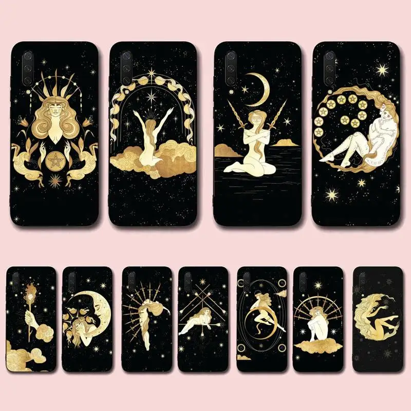 

Holy Girl Tarot Capa Phone Case for Xiaomi mi 5 6 8 9 10 lite pro SE Mix 2s 3 F1 Max2 3