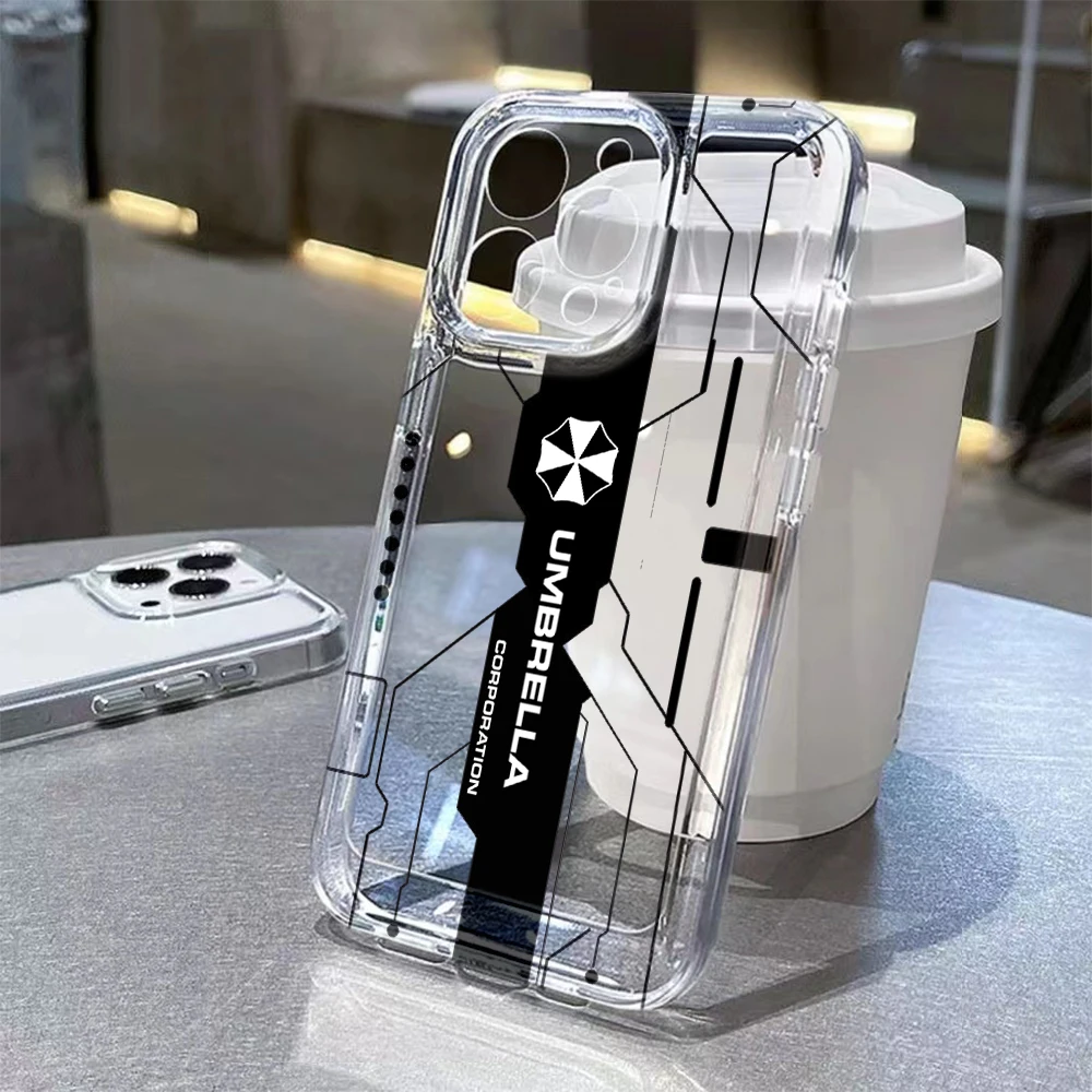 Фото Крутой механический чехол для телефона u-umbrella для vivo V50 V40 V30e V29e V27 V25 V23 Y29 Y28 Y03 Y17s Y100 Y36 21 iQOO 4G 5G Clear Cover №4