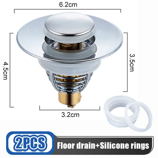 Универсальный Выдвижной фильтр для раковины из нержавеющей стали ...