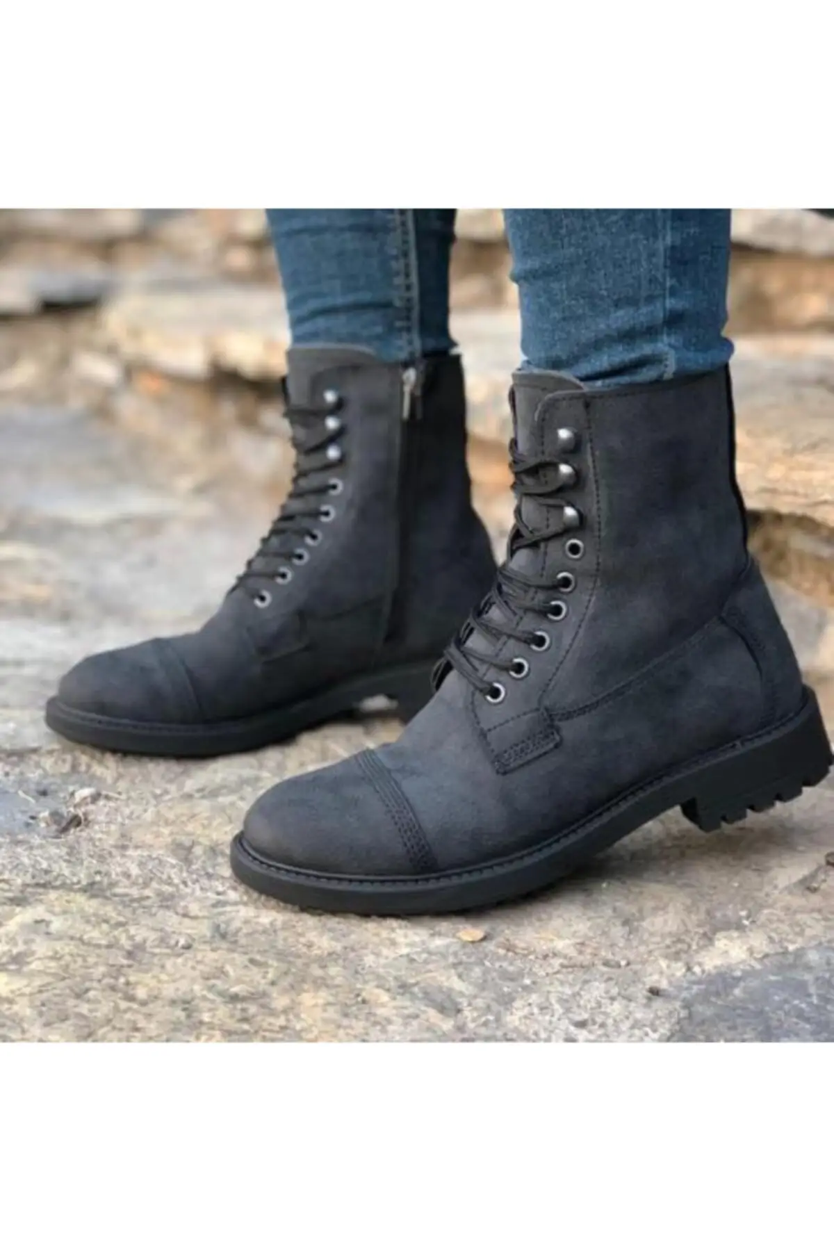 

Waterproof Dark Warm Safety Outdoor Casual Shoes Activities Hiking Boots Male Man High Quality Work Boots
