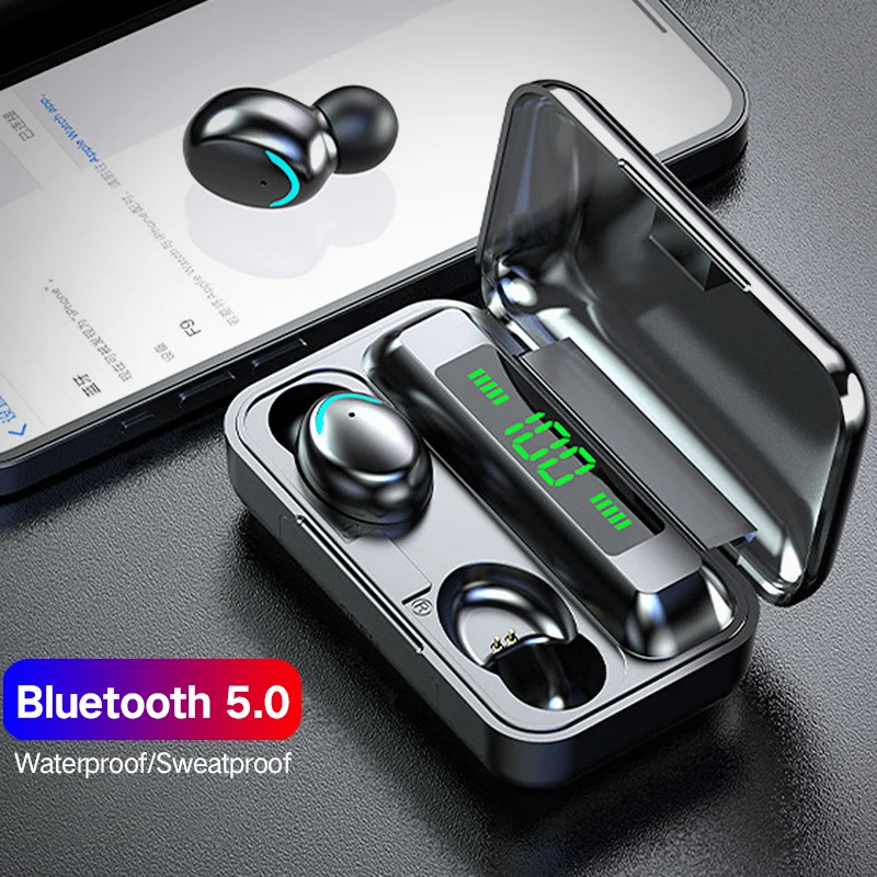

Xiaomi TWS Bluetooth Earphones Sports Earbuds Wireless Headphone 2 Speakers Bluetooth 5.0 Stereo Waterproof Headsets HD With Mic