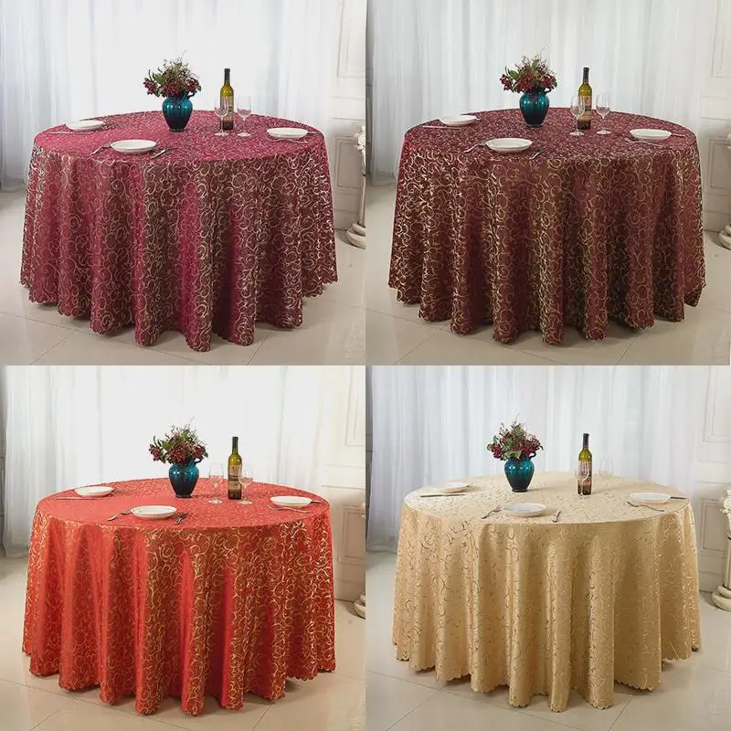 Нащадки богатых скандинавских обеденных столов ткань круглая скатерть для
