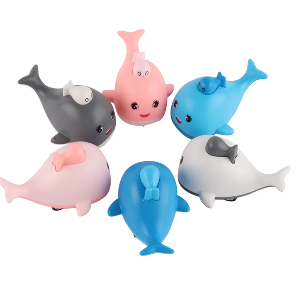 

1Pc Clockwork Toys Cartoon Animals Wind Up Toys for Children Whale Shape Car Model Educational Toys for Kids Baby Birthday Gift