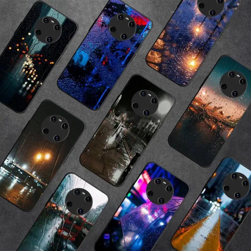 

Rainy day Phone Case for Huawei Y 6 9 7 5 8s prime 2019 2018 enjoy 7 plus