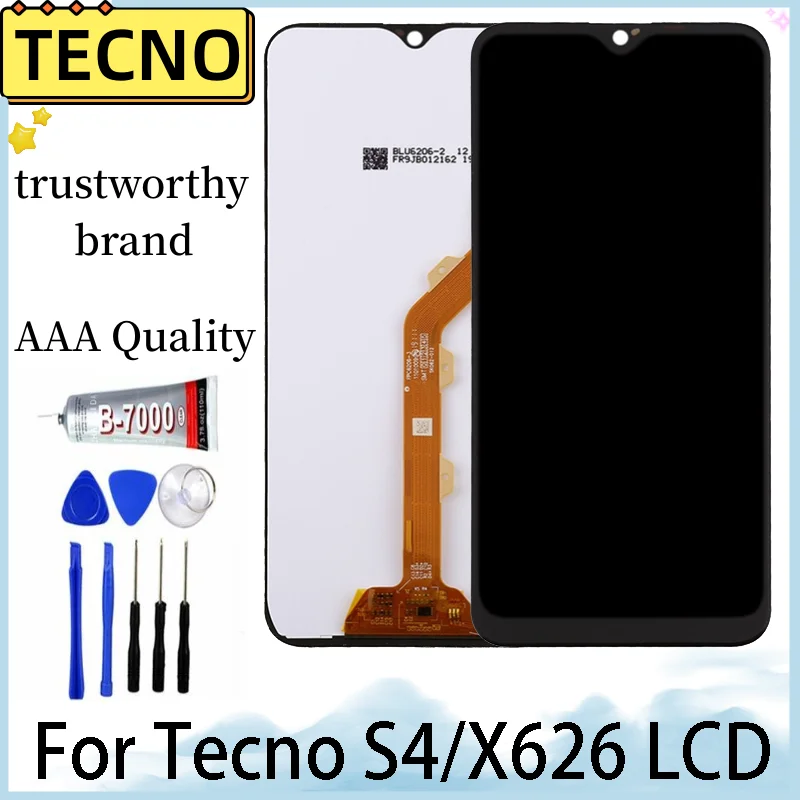 ЖК-дисплей для Tecno X626/X627/Hot s4/Smart 3 +/S 4/CB7/ i 4/Camon 11s, сенсорный экран, дигитайзер, панель в сборе, запасные части