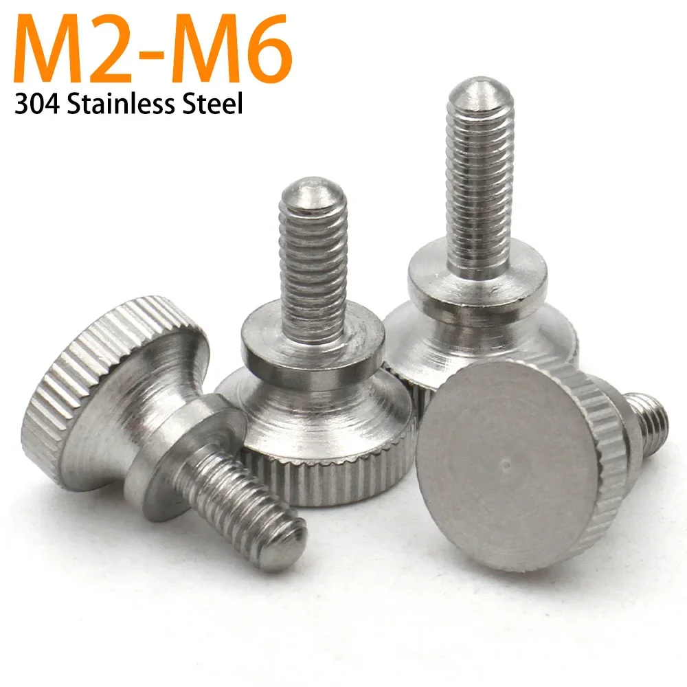 

Zimir Ручки с накатанной ручкой из нержавеющей стали M2-M6 3-35 мм