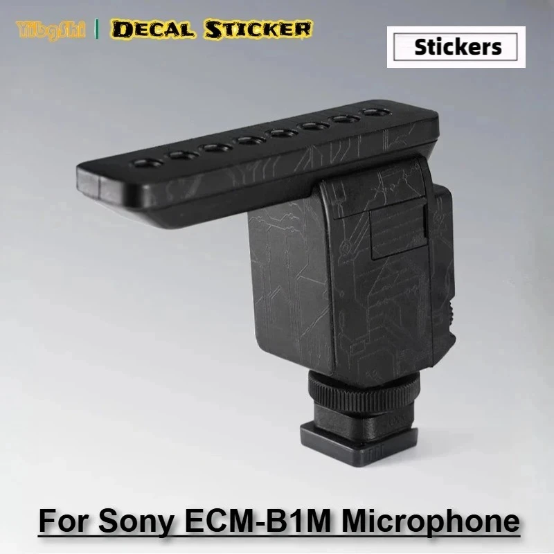 Фото Защитная наклейка для микрофона Sony ECM-B1M, полное покрытие, съемная, не оставляет следов, виниловая наклейка №2