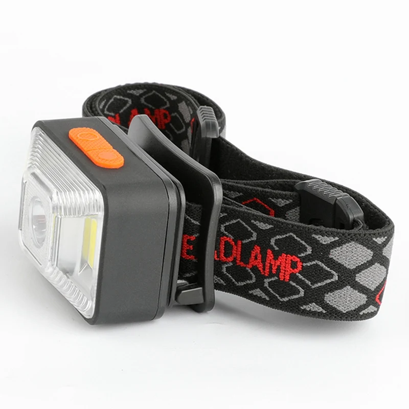 

HOT SALE Led Strong Headlight Outdoor Lighting USB Rechargeable Riding Night Running Mini Portable Fishing COB Headlight